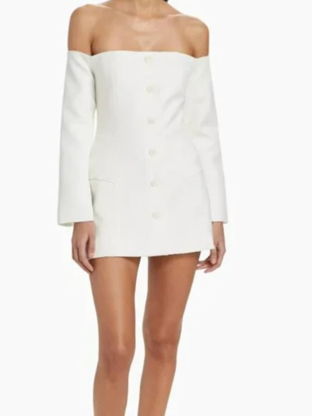 The Femm Vale Off-the-Shoulder Minidress